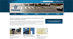 Desktop Screenshot of perkons.com.br